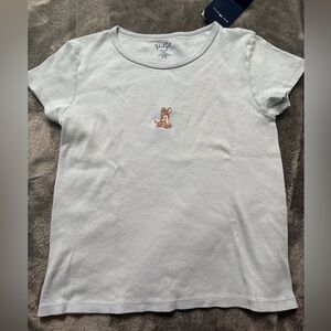 Brandy Melville blue bamby tee